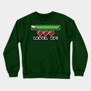 level up pixels Crewneck Sweatshirt